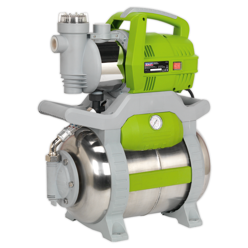 Surface Mounting Booster Pump Stainless Steel 55L/min 230V | Pipe Manufacturers Ltd..