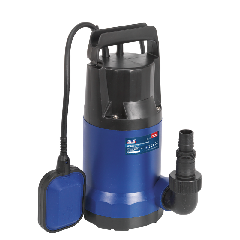 Submersible Water Pump Automatic 250L/min 230V | Pipe Manufacturers Ltd..