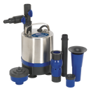 Submersible Pond Pump Stainless Steel 1750L/hr 230V | Pipe Manufacturers Ltd..