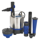 Submersible Pond Pump Stainless Steel 3000L/hr 230V | Pipe Manufacturers Ltd..