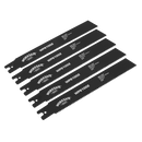 Pipe Saw Blade 200 x 25 x 1.7mm 8tpi - Pack of 5 | Pipe Manufacturers Ltd..