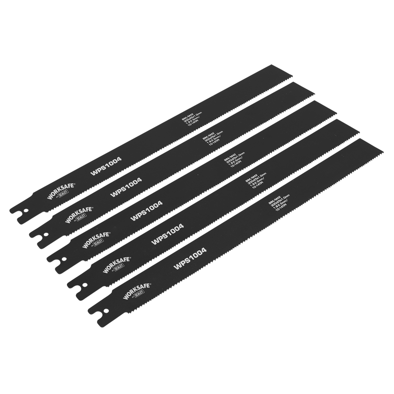 Pipe Saw Blade 300 x 25 x 1mm 10-14tpi - Pack of 5 | Pipe Manufacturers Ltd..