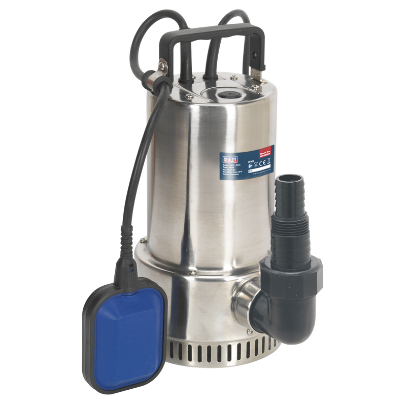 Submersible Stainless Water Pump Automatic 250L/min 230V | Pipe Manufacturers Ltd..