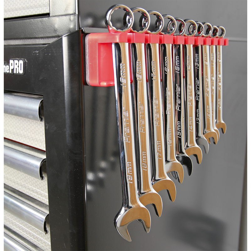 Spanner Rack Magnetic Capacity 10 Spanners | Pipe Manufacturers Ltd..