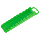 Spanner Rack Capacity 10 Stubby Spanners Hi-Vis Green | Pipe Manufacturers Ltd..