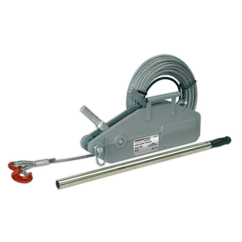 Wire Rope Puller 1600kg Max Line Force | Pipe Manufacturers Ltd..