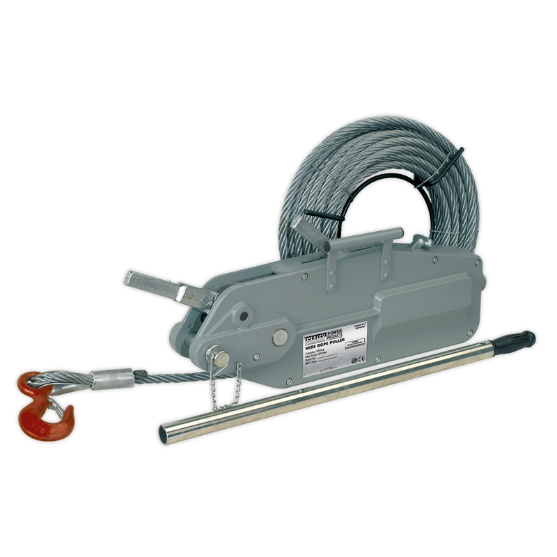 Wire Rope Puller 3200kg Max Line Force | Pipe Manufacturers Ltd..