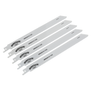 Reciprocating Saw Blade Metal 150mm 18tpi - Pack of 5 | Pipe Manufacturers Ltd..