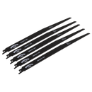 Reciprocating Saw Blade 300mm 6tpi - Pack of 5 | Pipe Manufacturers Ltd..
