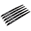 Reciprocating Saw Blade Wood 240mm 5tpi - Pack of 5 | Pipe Manufacturers Ltd..