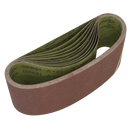Sanding Belt 100 x 610mm 120Grit - Pack of 10 | Pipe Manufacturers Ltd..