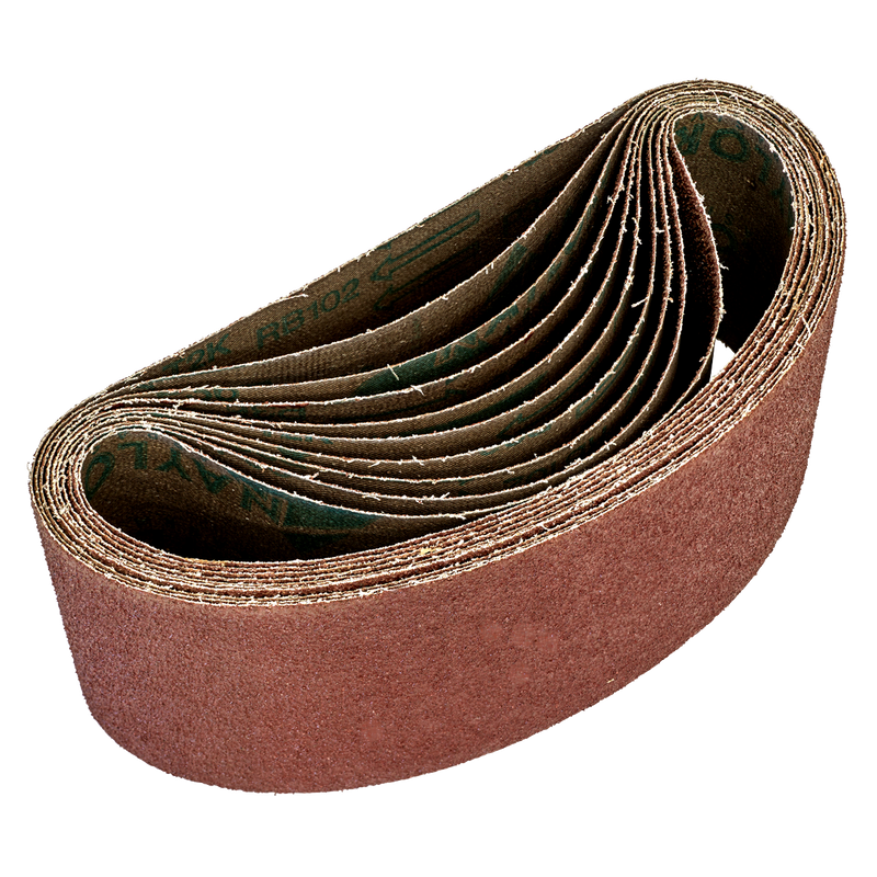 Sanding Belt 100 x 620mm 36Grit - Pack of 10 | Pipe Manufacturers Ltd..