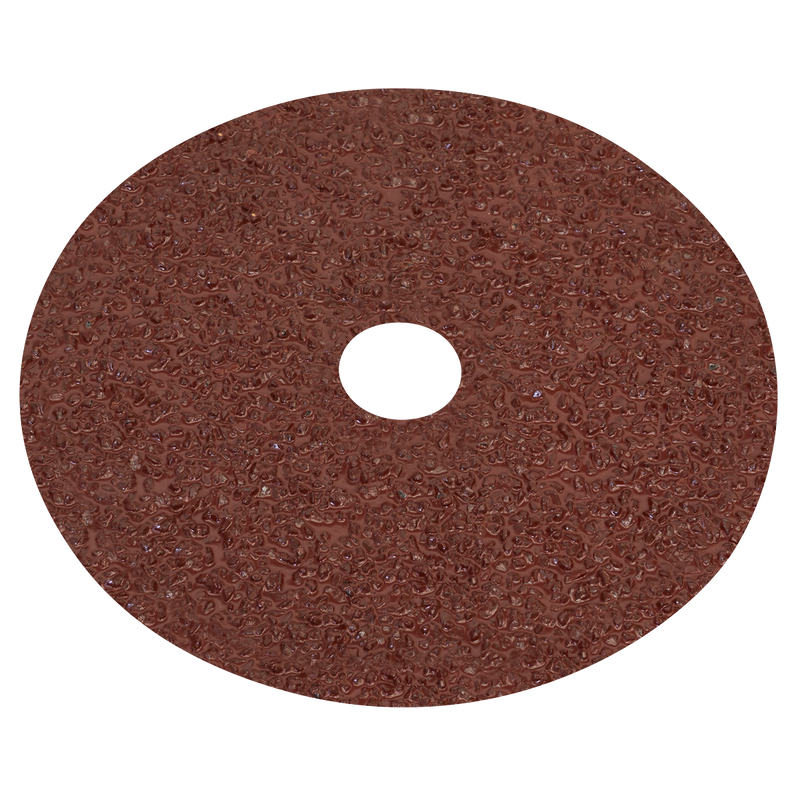 Fibre Backed Disc ¯115mm - 16Grit Pack of 25 | Pipe Manufacturers Ltd..