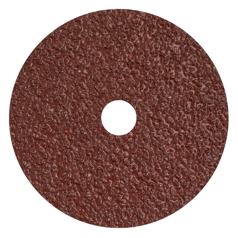 Fibre Backed Disc ¯115mm - 16Grit Pack of 25 | Pipe Manufacturers Ltd..