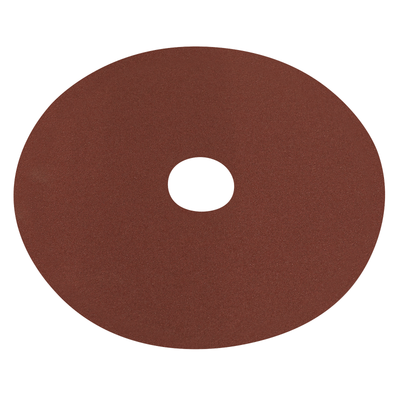 Fibre Backed Disc ¯125mm - 100Grit Pack of 25 | Pipe Manufacturers Ltd..