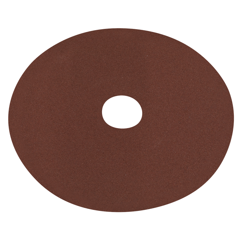 Fibre Backed Disc ¯125mm - 120Grit Pack of 25 | Pipe Manufacturers Ltd..
