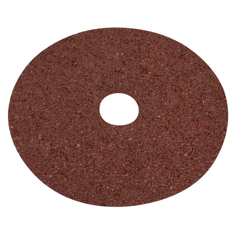 Fibre Backed Disc ¯125mm - 16Grit Pack of 25 | Pipe Manufacturers Ltd..