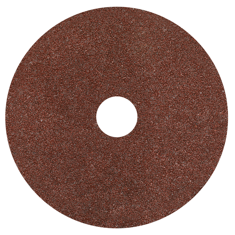 Fibre Backed Disc ¯125mm - 24Grit Pack of 25 | Pipe Manufacturers Ltd..