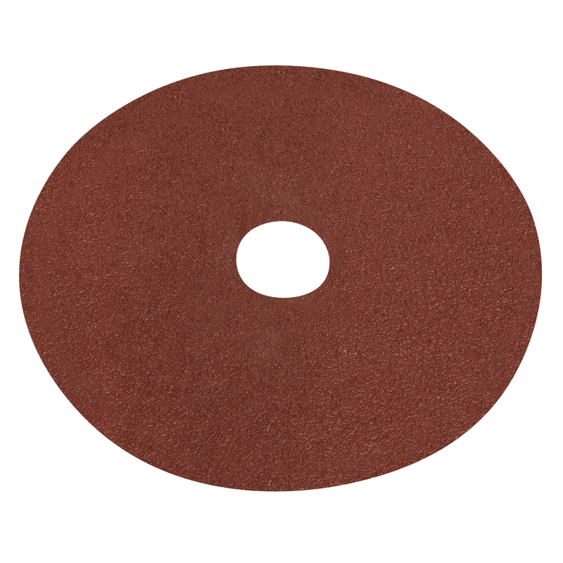 Fibre Backed Disc ¯125mm - 40Grit Pack of 25 | Pipe Manufacturers Ltd..