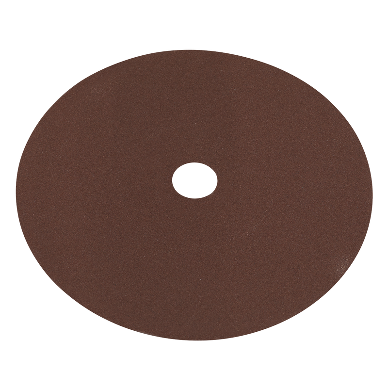 Fibre Backed Disc ¯175mm - 120Grit Pack of 25 | Pipe Manufacturers Ltd..