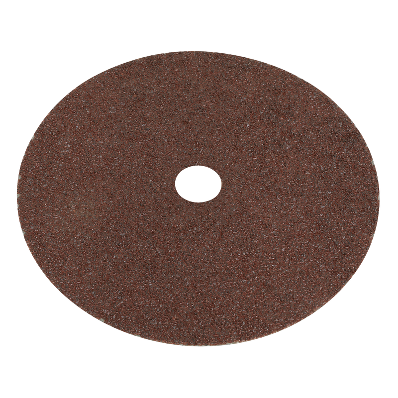 Fibre Backed Disc ¯175mm - 24Grit Pack of 25 | Pipe Manufacturers Ltd..