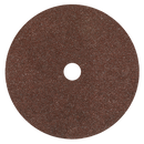 Fibre Backed Disc ¯175mm - 24Grit Pack of 25 | Pipe Manufacturers Ltd..