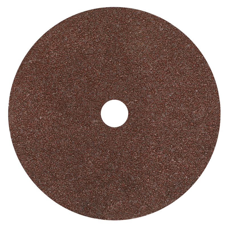 Fibre Backed Disc ¯175mm - 24Grit Pack of 25 | Pipe Manufacturers Ltd..