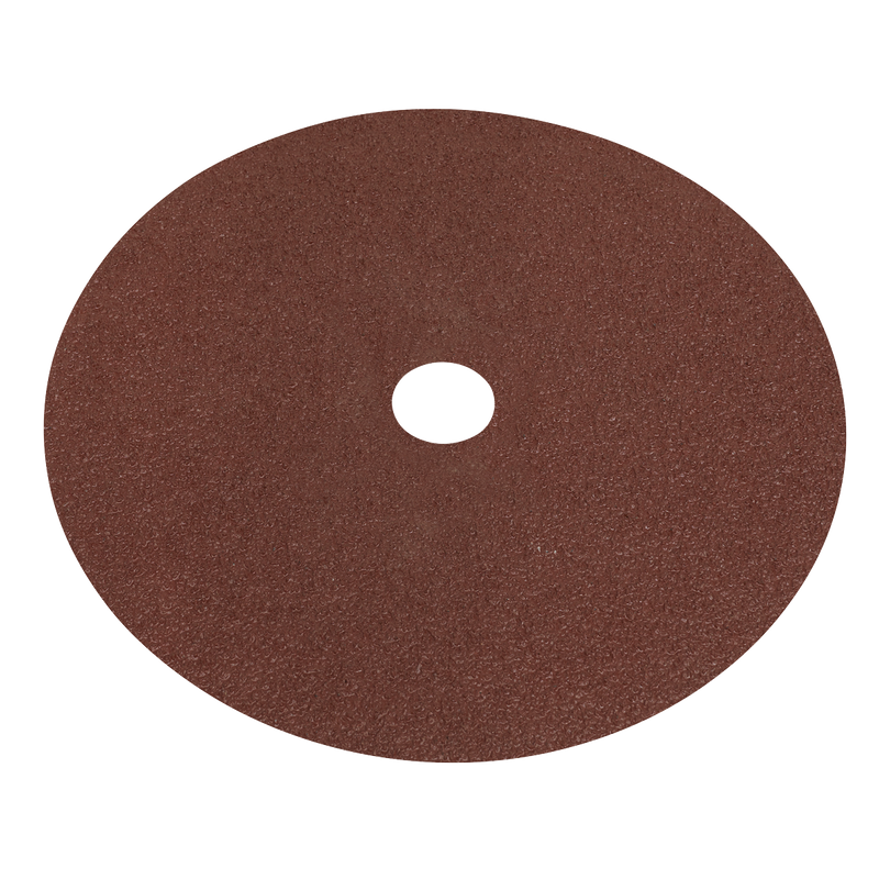 Fibre Backed Disc ¯175mm - 40Grit Pack of 25 | Pipe Manufacturers Ltd..