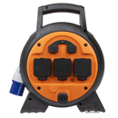 Caravan & Camping Cable Reel 15m with RCD | Pipe Manufacturers Ltd..