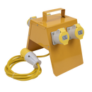 CEE 4-Way Splitter Box 1.5mm Cable 16A Plug | Pipe Manufacturers Ltd..