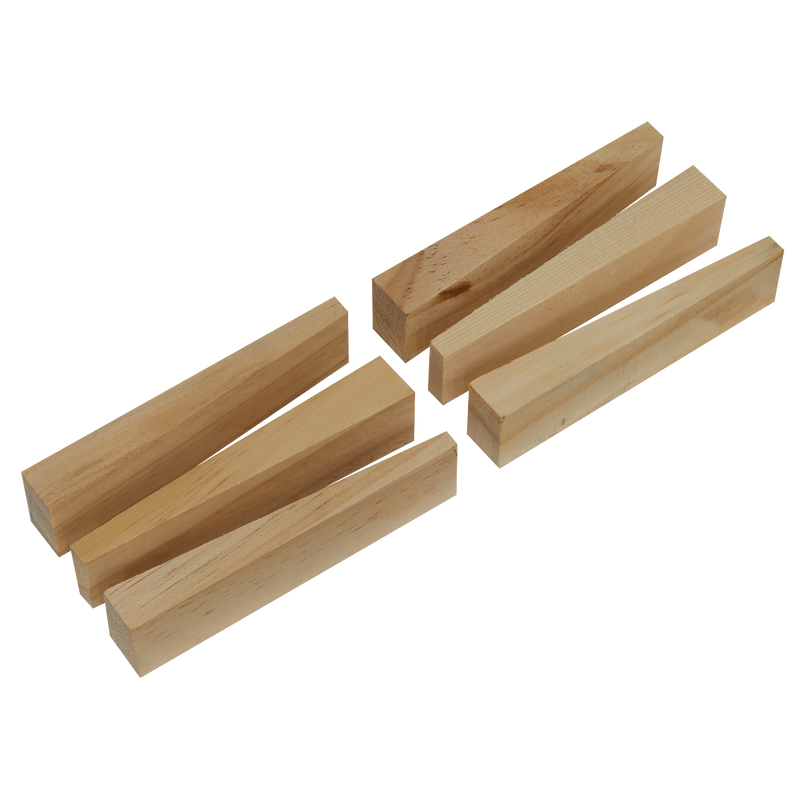 Wooden Wedge Kit 6pc | Pipe Manufacturers Ltd..