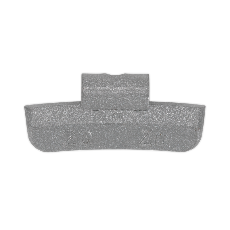 Wheel Weight 20g Hammer-On Plastic Coated Zinc for Alloy Wheels Pack of 100 | Pipe Manufacturers Ltd..