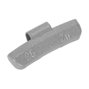 Wheel Weight 25g Hammer-On Plastic Coated Zinc for Alloy Wheels Pack of 100 | Pipe Manufacturers Ltd..