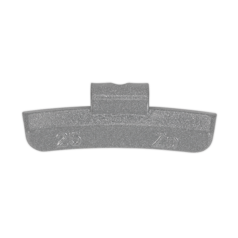 Wheel Weight 25g Hammer-On Plastic Coated Zinc for Alloy Wheels Pack of 100 | Pipe Manufacturers Ltd..