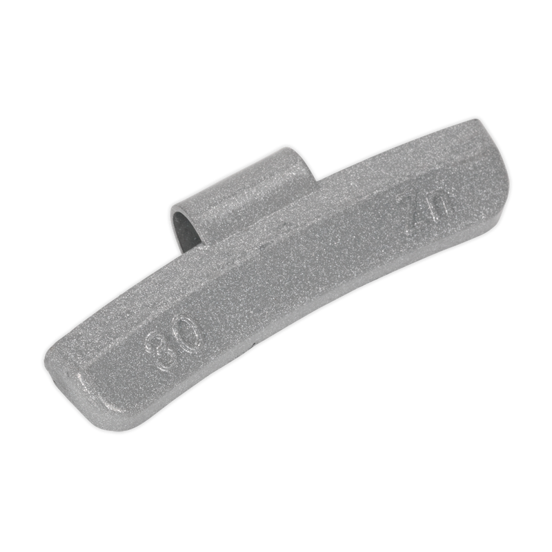 Wheel Weight 30g Hammer-On Plastic Coated Zinc for Alloy Wheels Pack of 100 | Pipe Manufacturers Ltd..