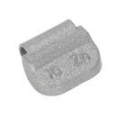 Wheel Weight 10g Hammer-On Zinc for Steel Wheels Pack of 100 | Pipe Manufacturers Ltd..