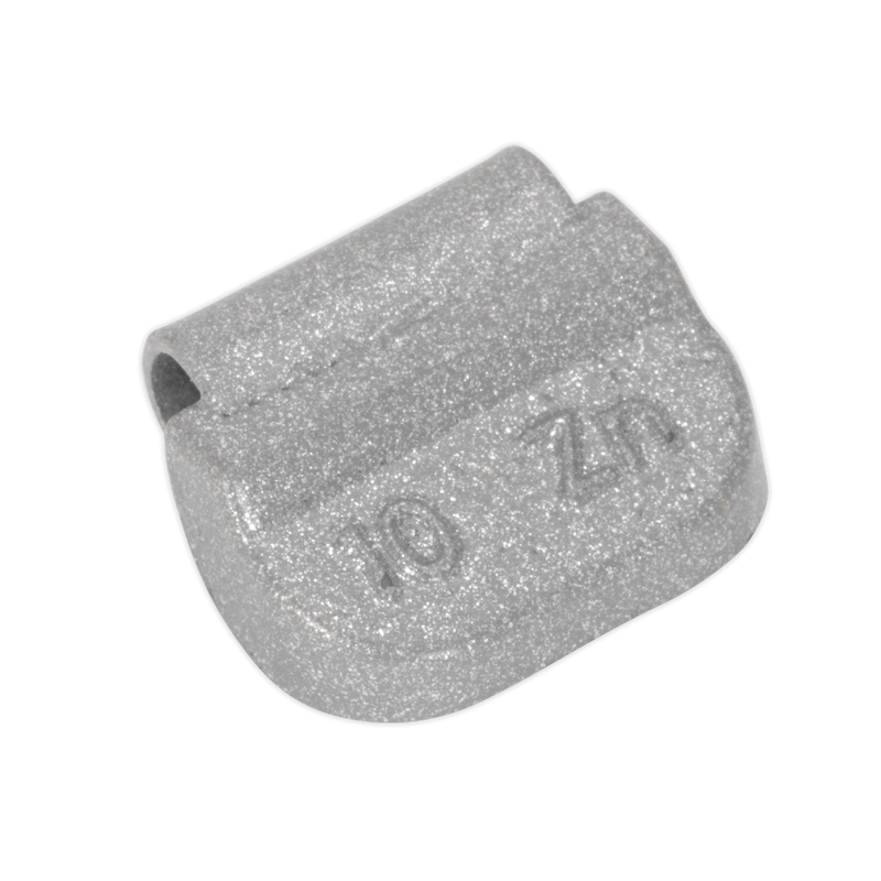 Wheel Weight 10g Hammer-On Zinc for Steel Wheels Pack of 100 | Pipe Manufacturers Ltd..
