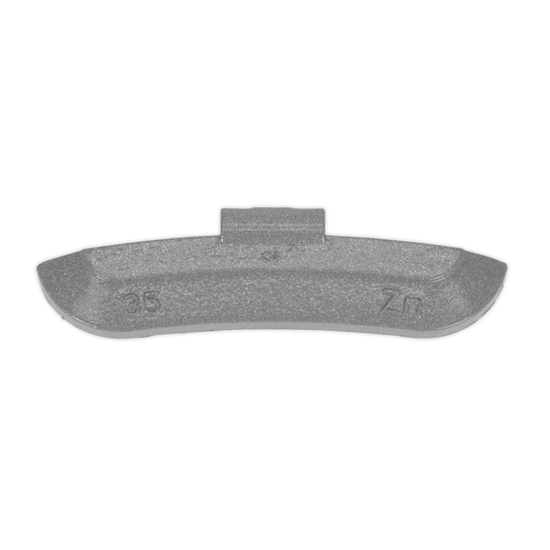 Wheel Weight 35g Hammer-On Zinc for Steel Wheels Pack of 50 | Pipe Manufacturers Ltd..