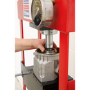 Hydraulic Press Premier 15tonne Floor Type with Foot Pedal | Pipe Manufacturers Ltd..