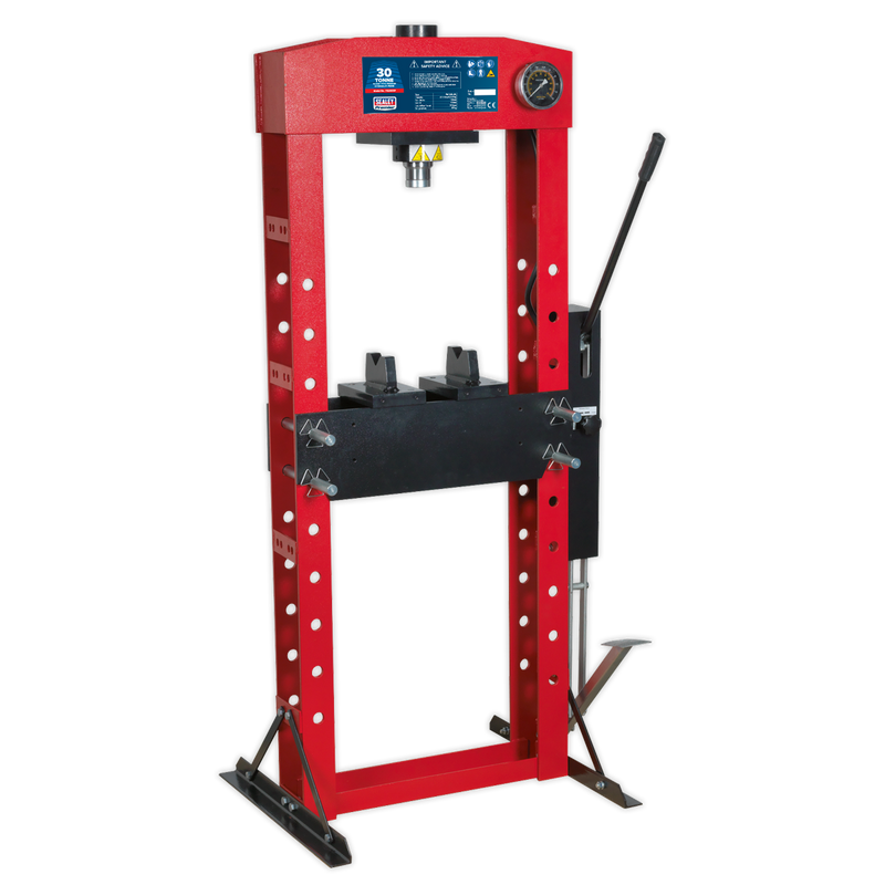 Hydraulic Press Premier 30tonne Floor Type with Foot Pedal | Pipe Manufacturers Ltd..