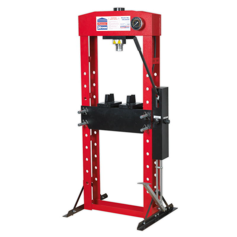 Hydraulic Press Premier 30tonne Floor Type with Foot Pedal | Pipe Manufacturers Ltd..