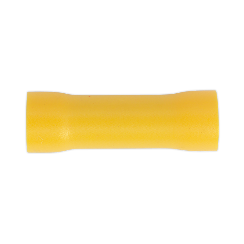 Butt Connector Terminal ¯5.5mm Yellow Pack of 100 | Pipe Manufacturers Ltd..