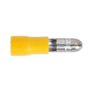 Bullet Terminal ¯5mm Yellow Pack of 100 | Pipe Manufacturers Ltd..