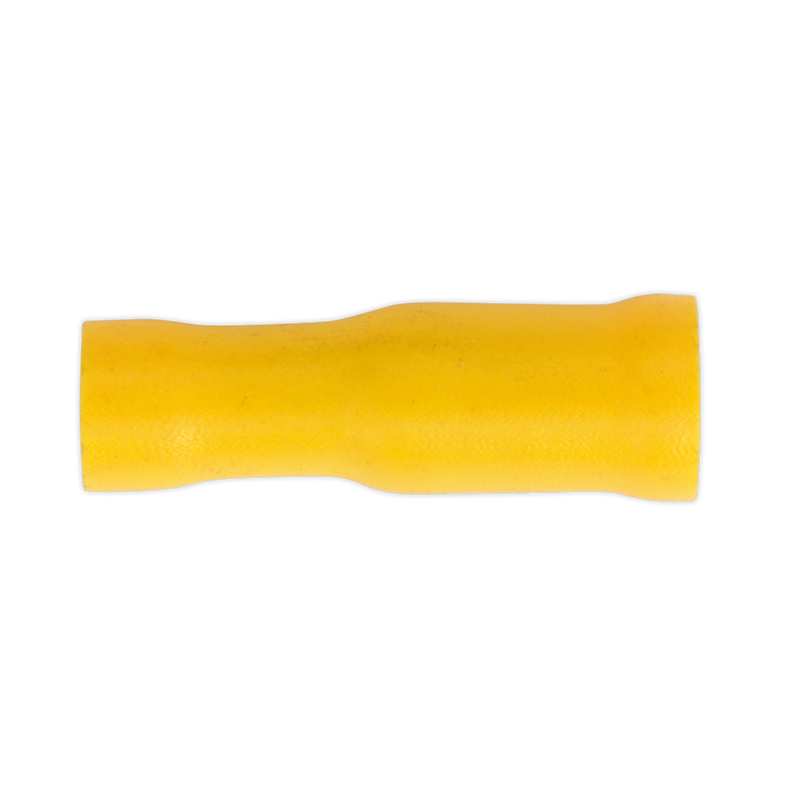 Female Socket Terminal ¯5mm Yellow Pack of 100 | Pipe Manufacturers Ltd..